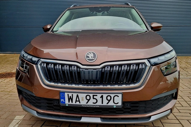 Skoda Kamiq cena 77900 przebieg: 74800, rok produkcji 2019 z Czempiń małe 56